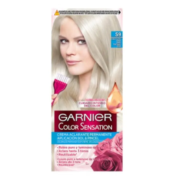 Garnier Color Sensation S9 Rubio Platino Ceniza | HogarLider