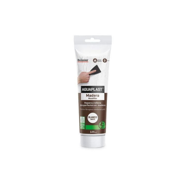 MASILLA PARA MADERA BLANCO 125 ml | HogarLider