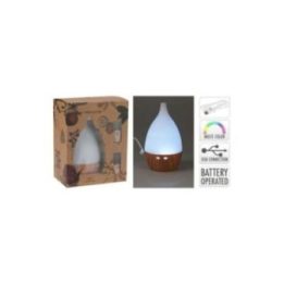 HUMIDIFICADOR CON AROMA Y LED MULTICOLOR Y USB | HogarLider