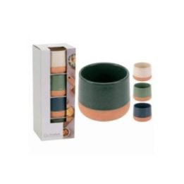 SET 4 CUENCOS DE CERÁMICA Ø9 x 5,6 cm | HogarLider