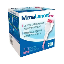 Menarini Menalancet Pro 23g 200 Lancetas | HogarLider