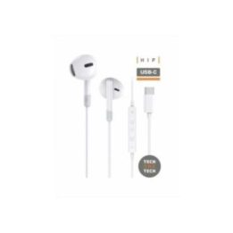 AURICULARES HIP CON USB-C BLANCOS | HogarLider