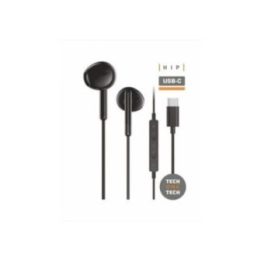AURICULARES HIP CON USB-C NEGROS | HogarLider
