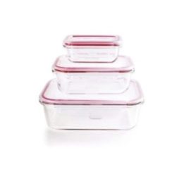 SET 3 FIAMBRERAS BOROSILICATO 180… · EL3-78380 | HogarLider