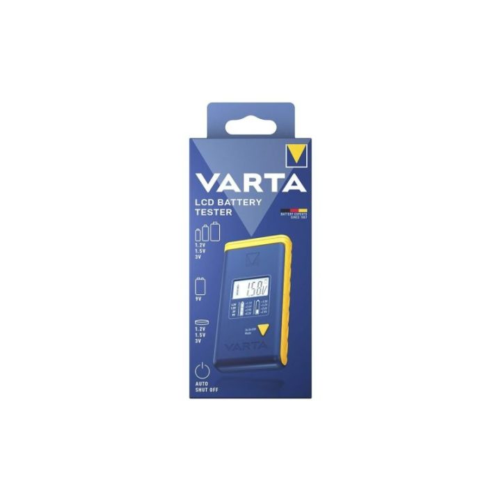 COMPROBADOR DE PILAS LCD 893101111. VARTA | HogarLider