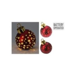 BOLA DE NAVIDAD LED ROJA MATE… · EL3-72480 | HogarLider