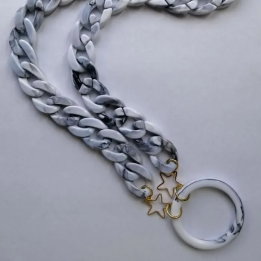 Farmamoda Collar Gafas Color Gris Marmol | HogarLider
