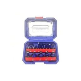 FRESA PARA MADERA 6,35 mm, JUEGO 15 PIEZAS | HogarLider