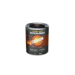 PINTURA ANTICALÓRICA NEGRO MATE 0,75 l | HogarLider