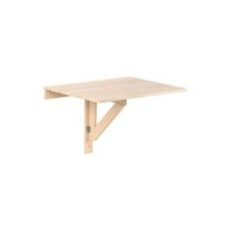 MESA PLEGABLE MADERA DE PARED, 79 x 59 x 2 cm | HogarLider