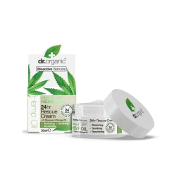 Dr. Organic Crema Rescate 24hr De Cáñamo 50ml | HogarLider