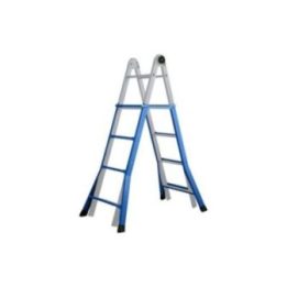 ESCALERA TELESCOPICA DE ACERO 4+4 EDM | HogarLider