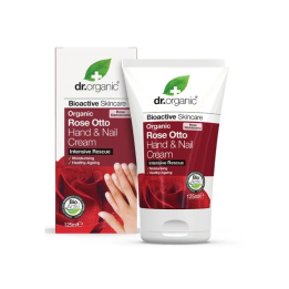 Dr. Organic Rose Otto Hand & Nail Cream 125ml | HogarLider