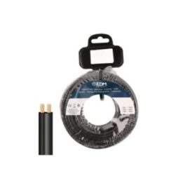 CARRETE CABLE PARALELO 2x0,75mm NEGRO 10m | HogarLider
