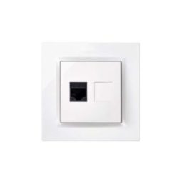 BASE RJ45 CAT.5E BLANCO | HogarLider