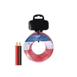 CARRETE CABLE PARALELO 2x1mm² ROJO/NEGRO 5m. | HogarLider