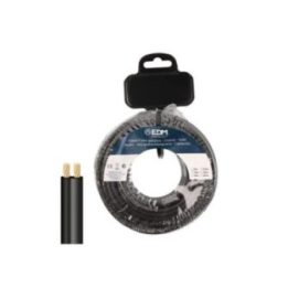 CARRETE CABLE PARALELO 2x0,75mm² NEGRO 50m. | HogarLider