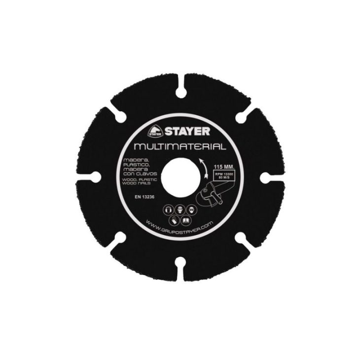 DISCO CORTE MULTIMATERIAL Ø125 x 22,2 mm | HogarLider
