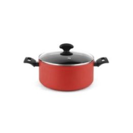 OLLA MAXIMA + TAPA ROJA ALUMINIO Ø24 x 11 cm | HogarLider