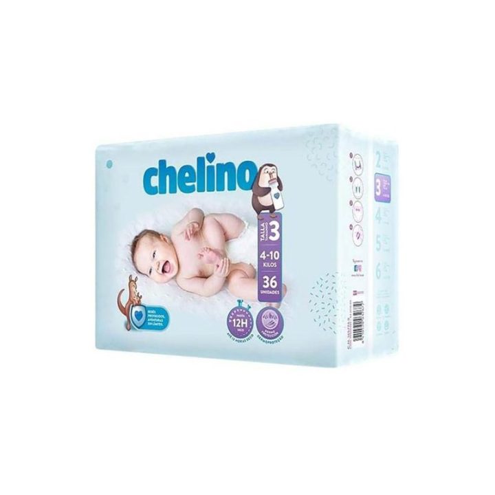 PAÑAL CHELINO T3 4-10 KG 36 uds | HogarLider