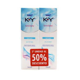 Durex Sensilube KY Lubricante Vaginal 2x75ml | HogarLider