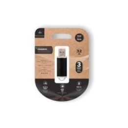 BASIC BLACK PENDRIVE 32 GB MEMORIA USB | HogarLider