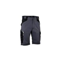 BERMUDA BORTAN GRIS OSCURO NEGRO TALLA E46 | HogarLider
