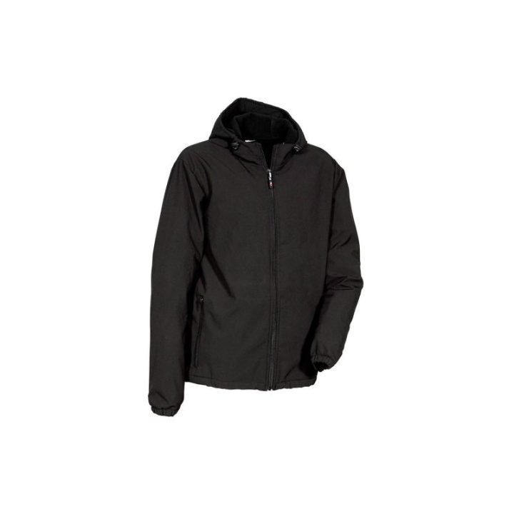 CAZADORA SOFTSHELL VANNAS NEGRO TALLA S | HogarLider