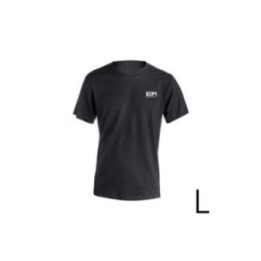 CAMISETA NEGRA TALLA-L MANGA CORTA BORDADO | HogarLider