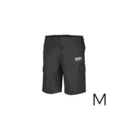 BERMUDA NEGRA TALLA-M SERIGRAFIADA | HogarLider