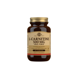 Solgar L-Carnitina 500 mg - 60 Comprimidos | HogarLider