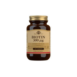 Solgar Biotina 300 µg - 100 Comprimidos | HogarLider