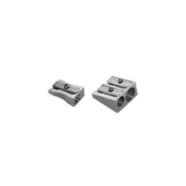 SACAPUNTAS DE ALUMINIO, 2 uds, BLISTER | HogarLider