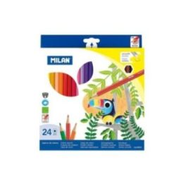 LÁPICES HEXAGONALES DE COLORES, 24 uds, BLISTER | HogarLider