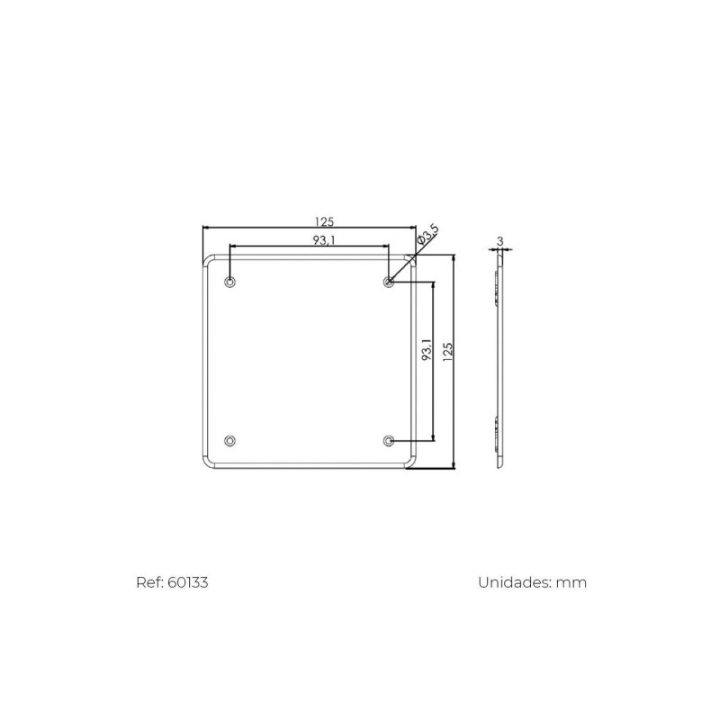 TAPA CUADRADA PARA CAJA 100x100mm… · EL3-60133 | HogarLider