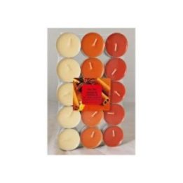 VELAS CON AROMA NARANJA Y CANELA, 30 uds, pack | HogarLider