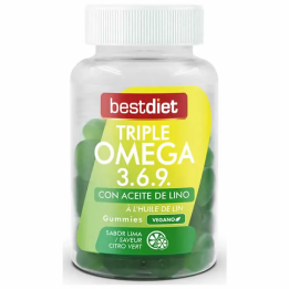 Best Diet Triple Omega 3.6.9 60 Gummies | HogarLider