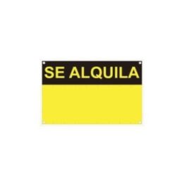 ROTULO "SE ALQUILA" (PVC 0.4mm) 45x70cm NORMALUZ | HogarLider