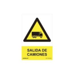 CARTEL PELIGRO "SALIDA DE CAMIONES"… · EL3-08918 | HogarLider