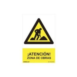 CARTEL PELIGRO "ZONA DE OBRAS" (PVC… · EL3-08919 | HogarLider