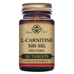 Solgar L-Carnitina 500mg 30 Comprimidos | HogarLider