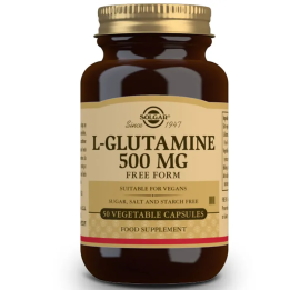 Solgar L-Glutamina 500mg 50 Cápsulas | HogarLider