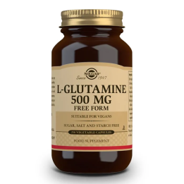 Solgar L-Glutamina 500mg 250 Cápsulas | HogarLider
