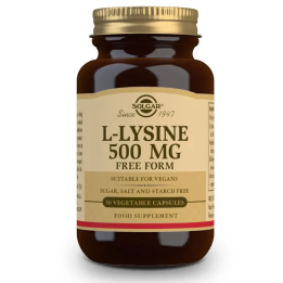 Solgar L-Lisina 500mg 50 Cápsulas | HogarLider