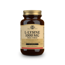 Solgar L-Lisina 1000mg 50 Comprimidos | HogarLider