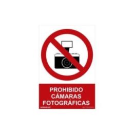 SEÑAL PROHIBIDO "PROHIBIDO CAMARAS… · EL3-08989 | HogarLider