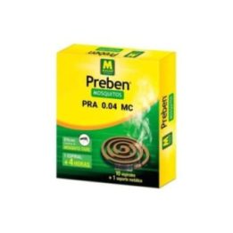 ESPIRAL ANTI-MOSQUITOS, 10 uds + soporte | HogarLider