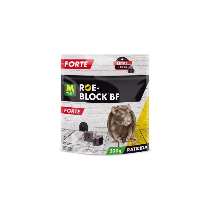 RATICIDA ROE-BLOCK FORTE BF 300 g | HogarLider