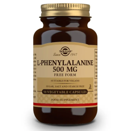 Solgar L-Fenilalanina 500mg 50 Cápsulas | HogarLider