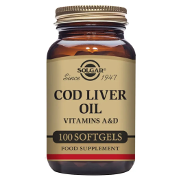 Solgar Aceite De Hígado De Bacalao 100 Cápsulas | HogarLider